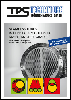 seamless tubes in ferretic & martensitic stainless steel grades